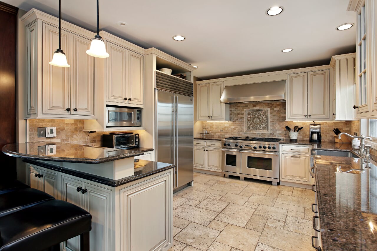 Staging a kitchen